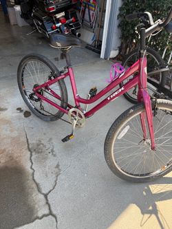 Bikes and bike rack