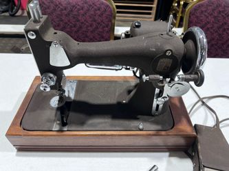 Vintage Sewing Machine Montgomery Ward Model E
