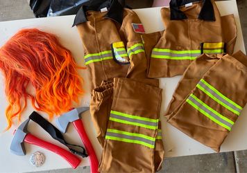 Firefighter & fire costumes