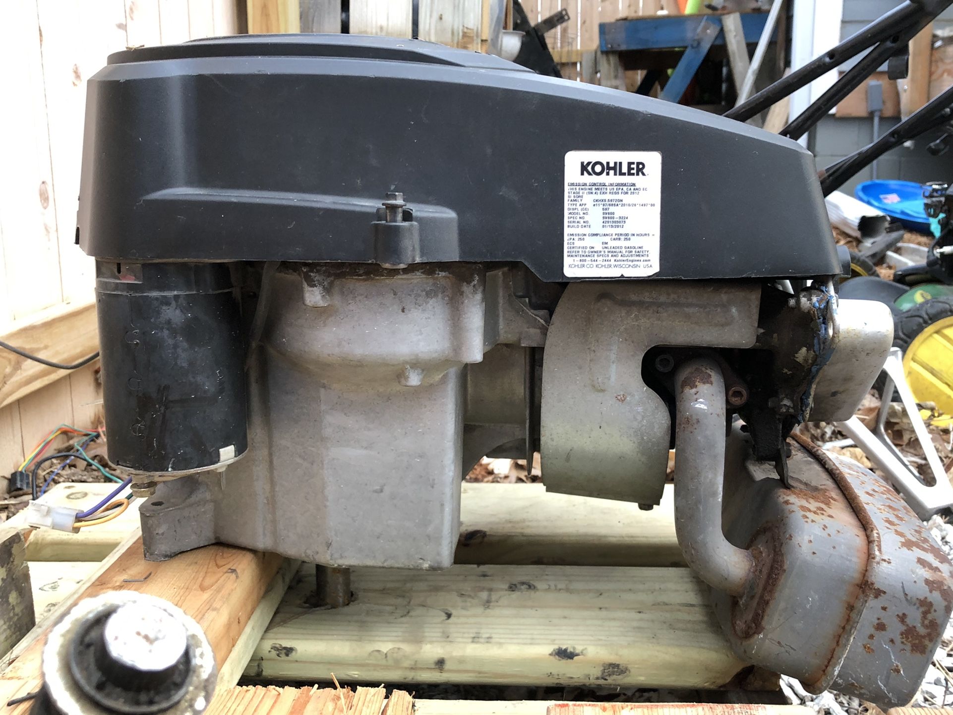 Kohler 20hp Lawn Mower Engine 