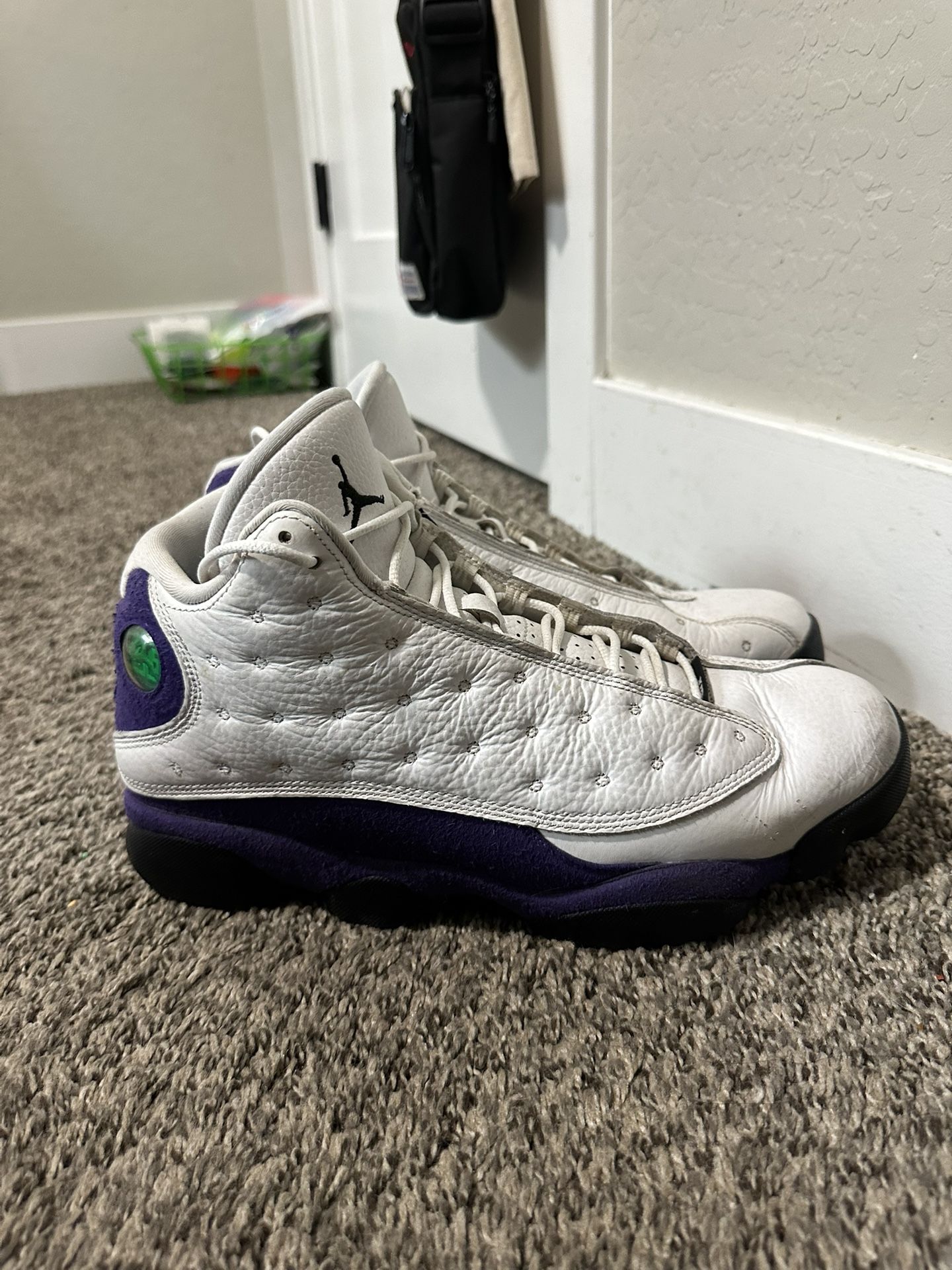 Jordan 13 White Court Purple 