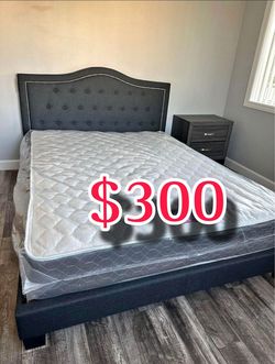 NEW QUEEN BEDS WITH MATTRESS Camas Queen Nuevas