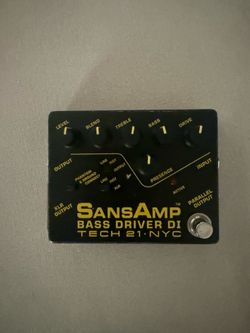 SansAmp bass preamp