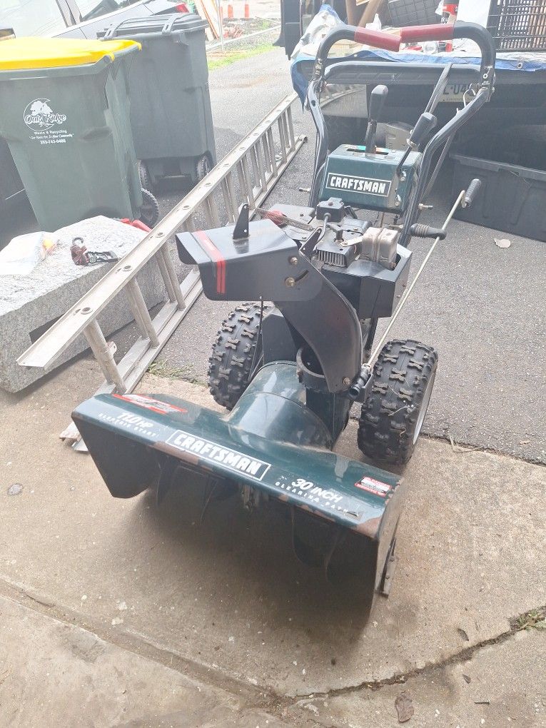 Craftsman Snowblower
