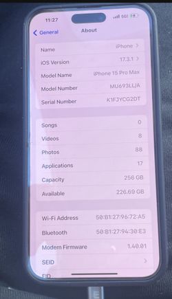 iPhone iPhone 15 Pro Max 