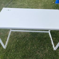 White Office Desk