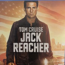 JACK REACHER (Blu-Ray + DVD-2012) Tom Cruise!