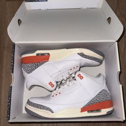 Jordan Retro 3s ( Georgia Peach)