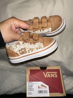 Toddler Size 5 Velcro Vans