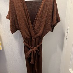 Copper Jumpsuit New 