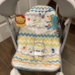 Fisher Price Portable Baby Swing Bright Colors