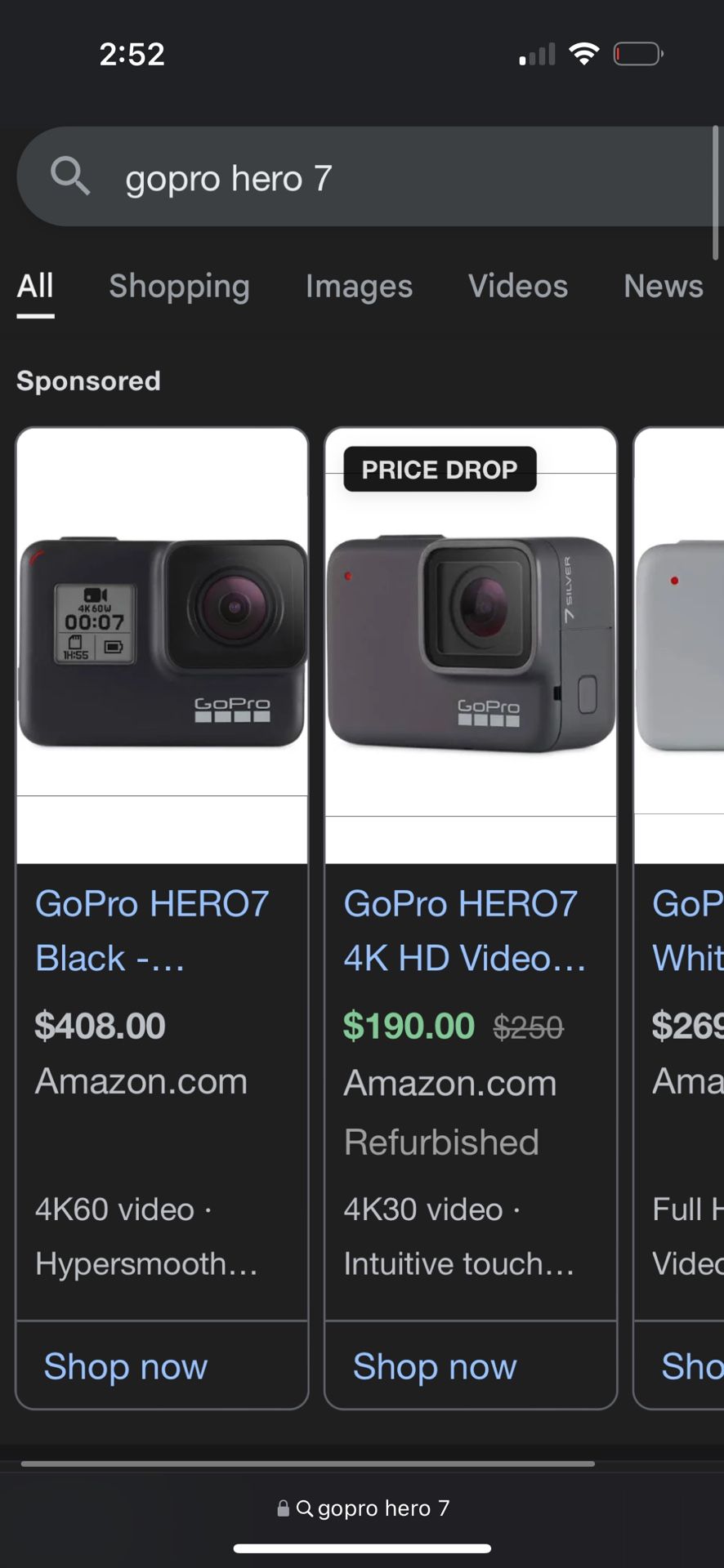 Used gopro hero 7