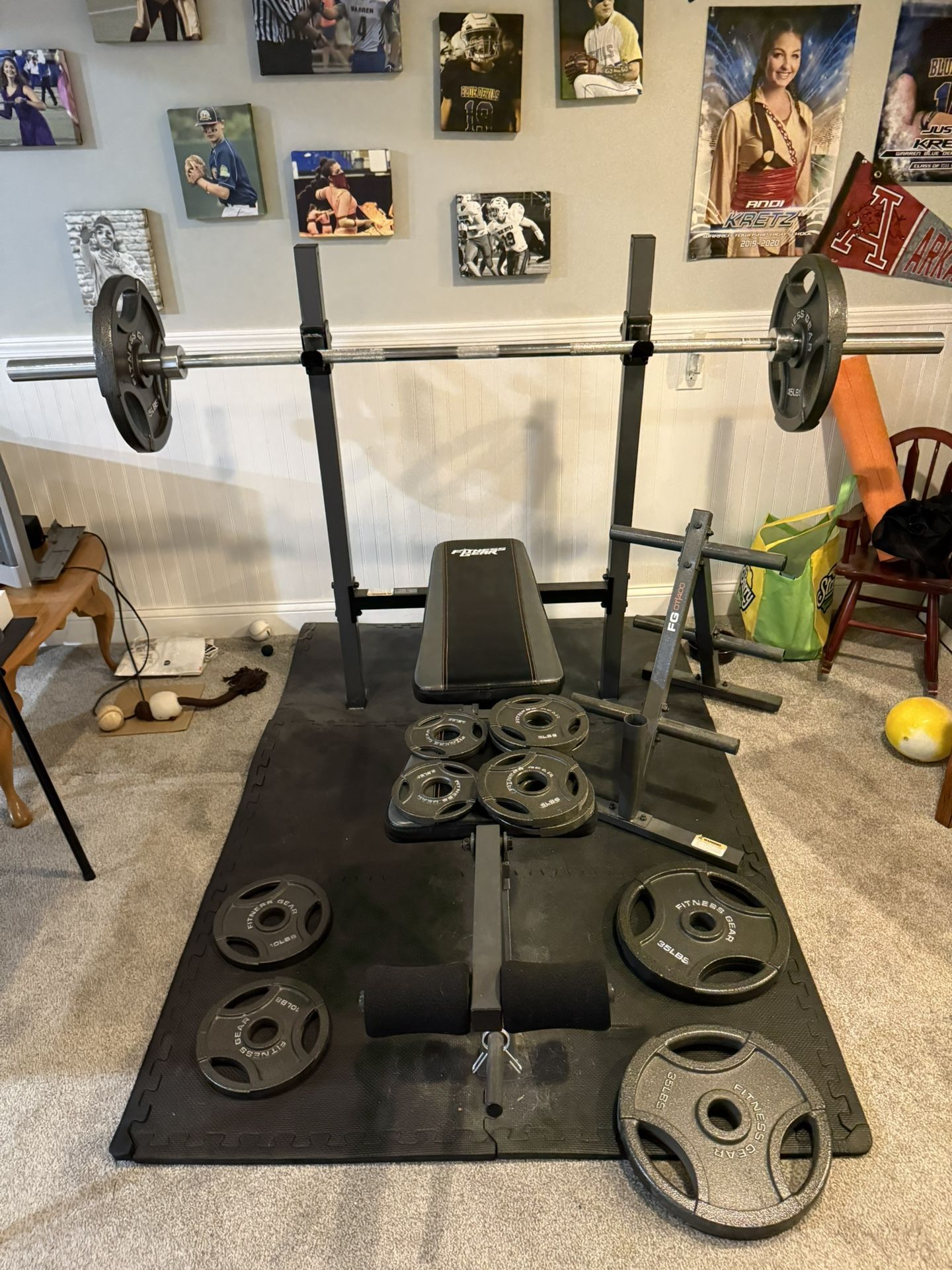 Weight set