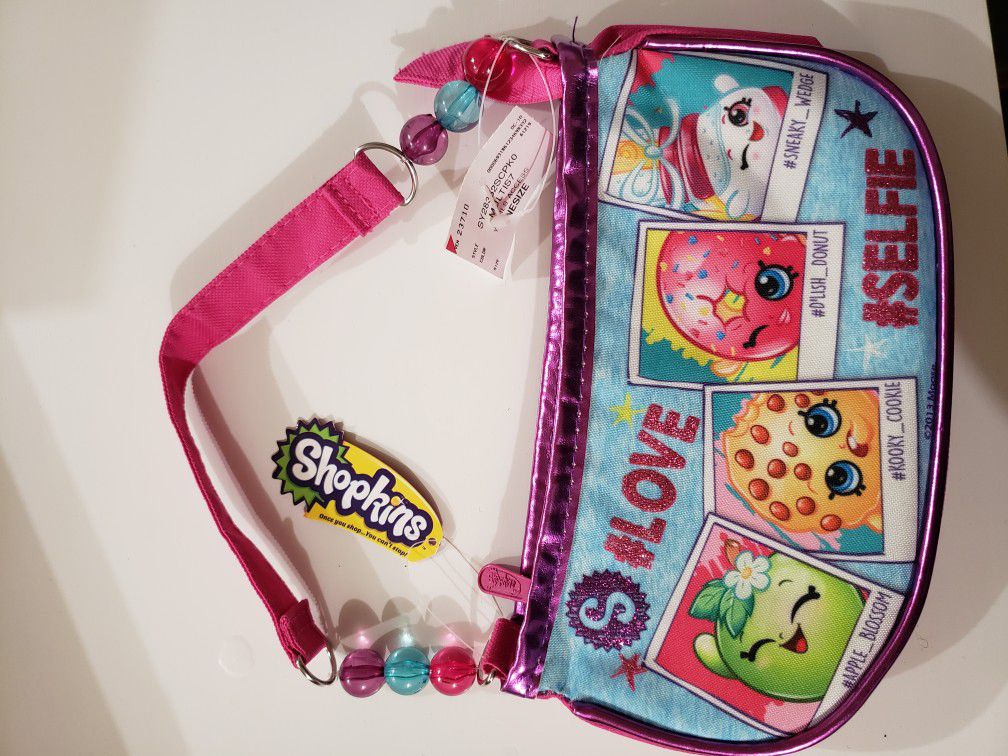 Lillte girl shopkins purse ( brand new )