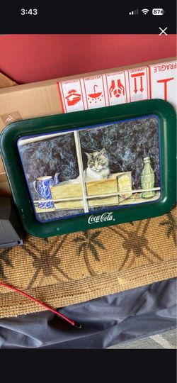 $25-Coca-Cola Collectible Metal Serving Tray