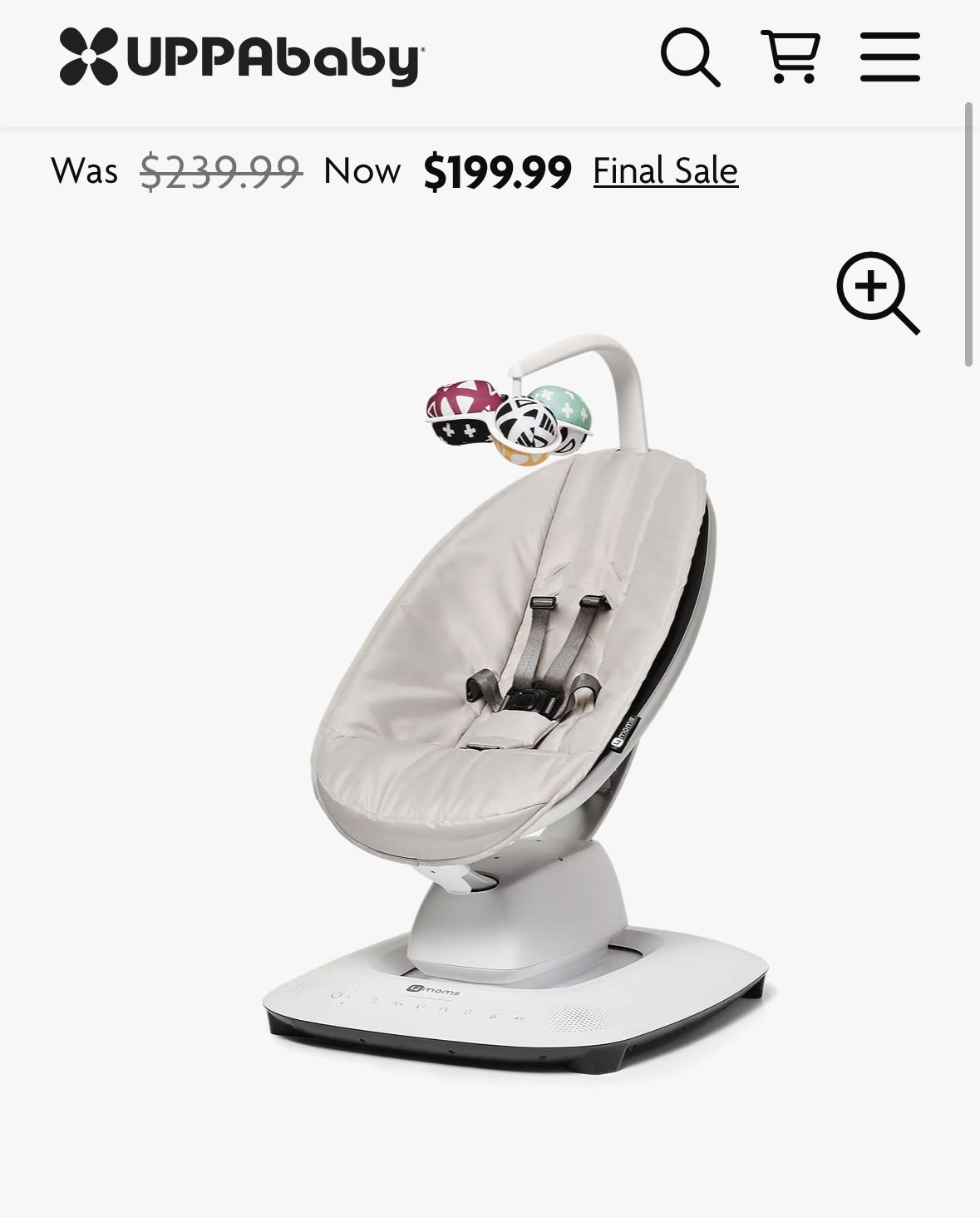 4moms MamaRoo Multi-Motion Baby Swing