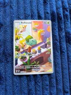 Bulbasaur 143/142 Illustration Rare IR Pokémon Card – Near Mint