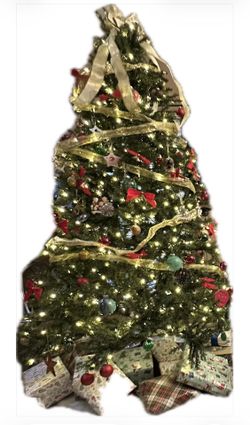 7 Foot Pre-lit Christmas Tree