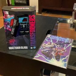 Transformers Shattered Glass Autobot Blaster & Rewind NEW