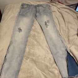 Stacked Jeans