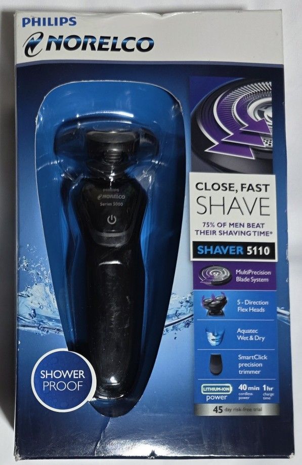 Philips Norelco Rechargeable Electric SHAVER 5110 