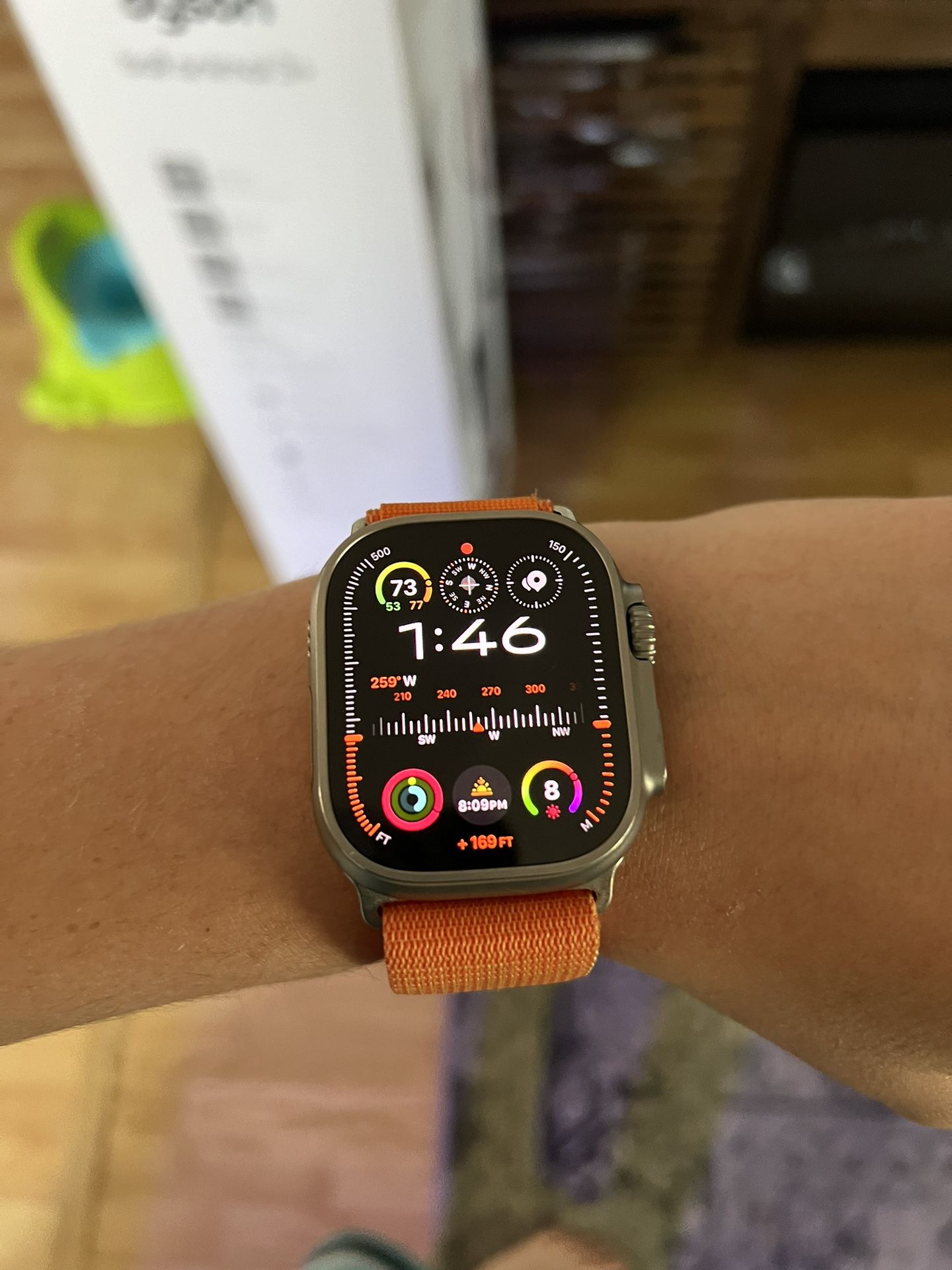 Apple Watch Ultra With Band And Charger