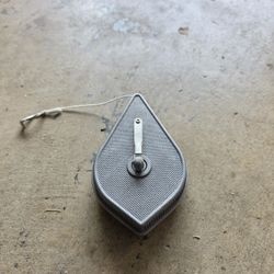 Vintage Plumb Bob Straight Line Chalk Reel