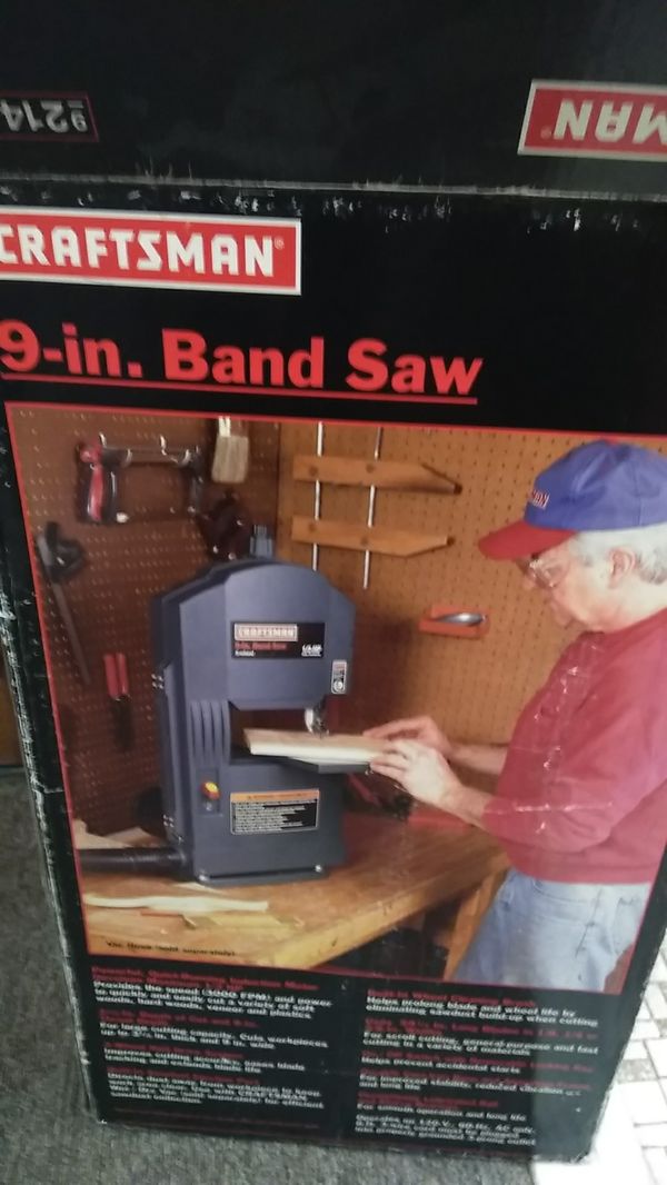 New Craftsman 9 inch Band Saw for Sale in Wilmington, MA OfferUp