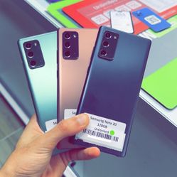 Samsung Note 20 128GB Unlocked