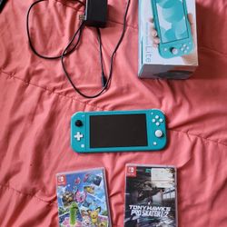 Nintendo Switch Lite Plus Pokémon Snap And Tony Hawk's Pro Skater 1+2