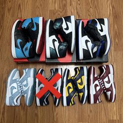 Nike Air Jordan Retro, Dunk Low Size 8