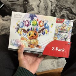 🔥 Pokémon Prismatic Bundle – Elite Trainer Box + Booster Bundle – Factory Sealed!