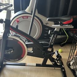 Elliptical And Exercise Bike
