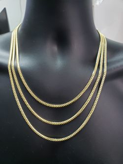 14K 4MM Solid Miami Cuban LInk Solid