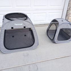 Tenrai Cat Playpen and Litter Box. 