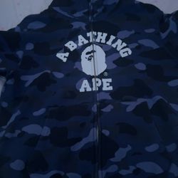 BAPE Color Camo College Full Zip Hoodie for Sale in Anaheim, CA