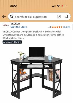 Corner desk