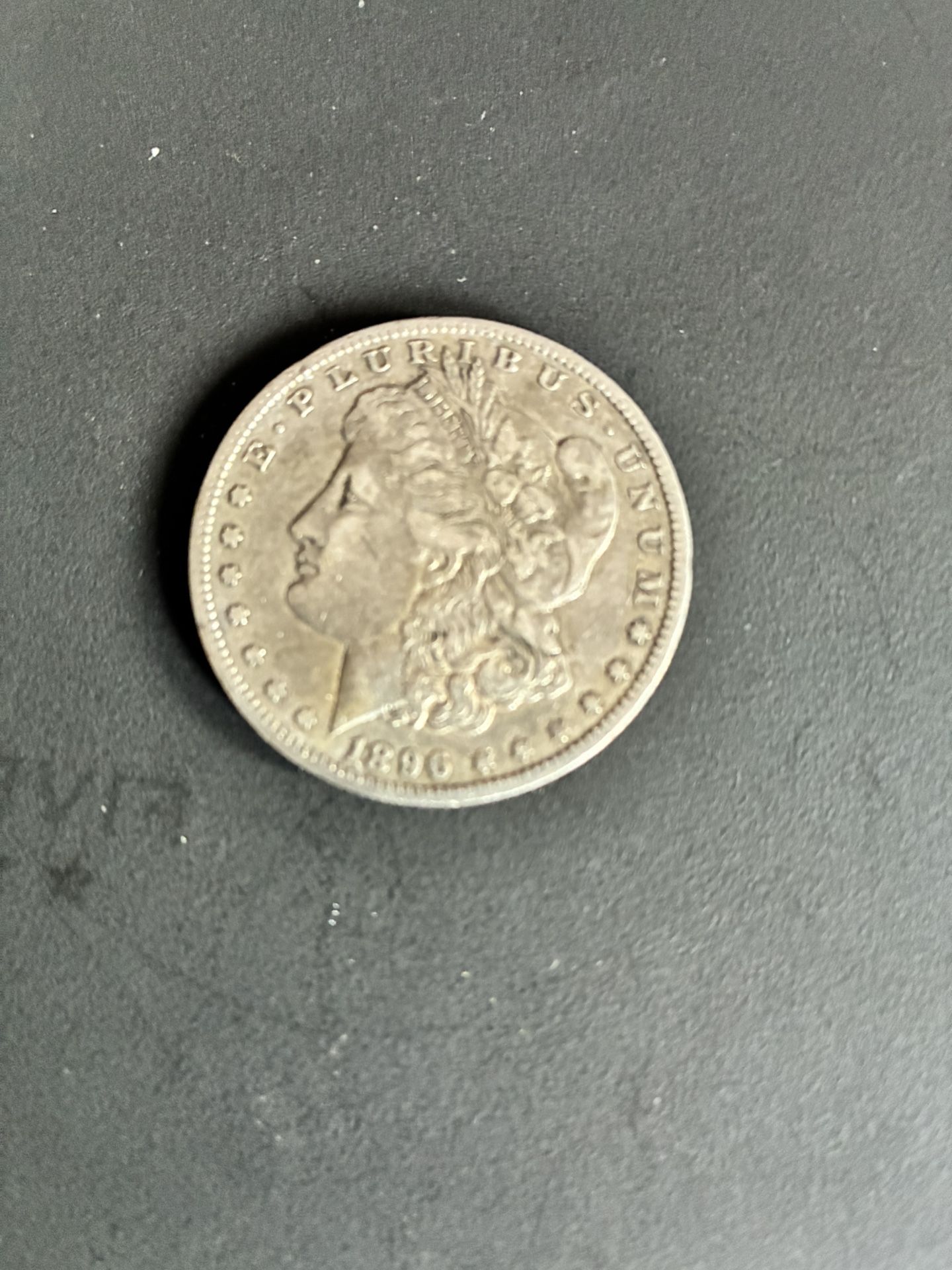 1896 O Morgan Silver Dollar
