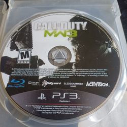 CALL OF DUTY MW3 PS3 GAME  $15 FINAL PRICE SAME DAY SHIPPING 