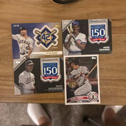 Topps Commemorative Patch Lot Baseball Cards