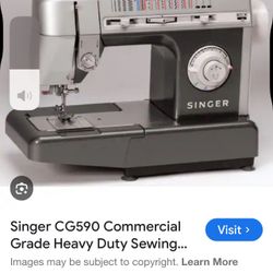 Singer, Commercial Grade Sewing Machine