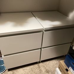 White Nightstands