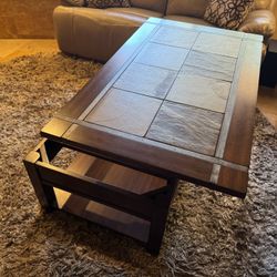 Three piece coffee table set