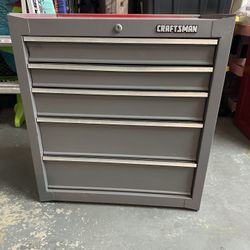 Craftsman Tool Box 5 Drawer With Wheels