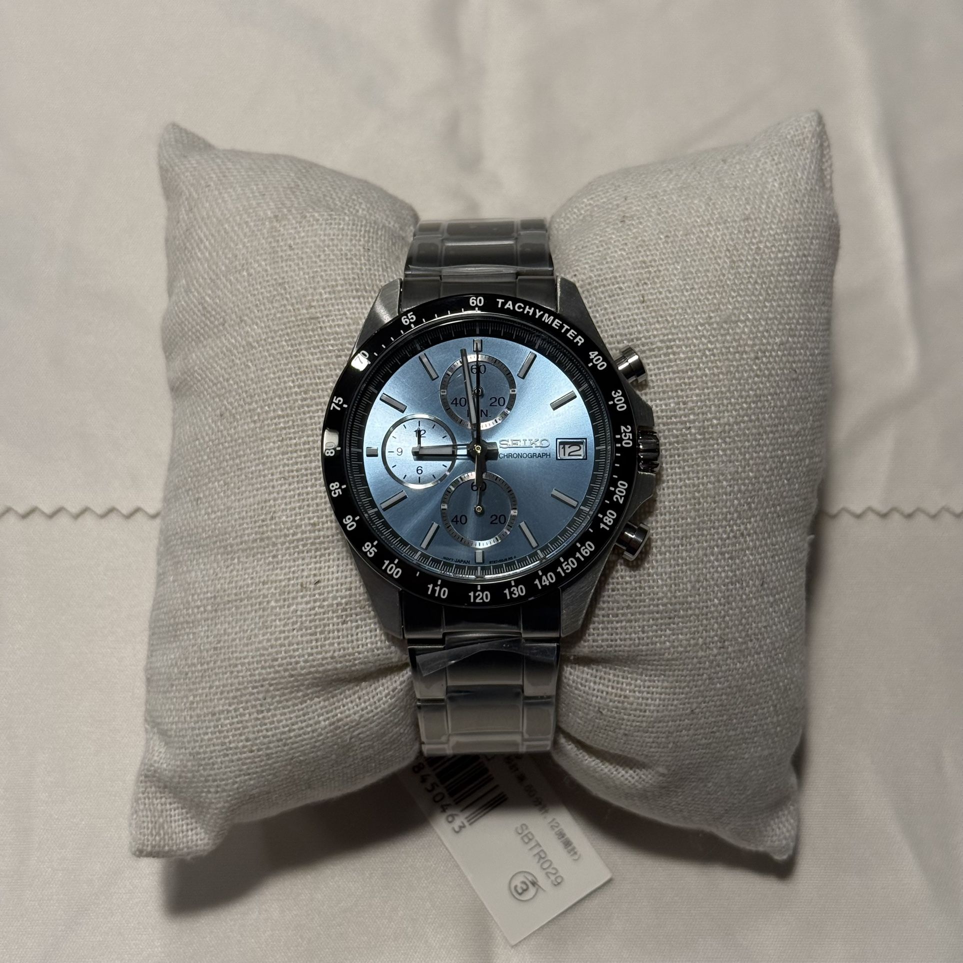 Seiko Spirit Chronograph SBTR029 Blue Dial