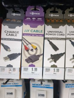 Video Game Power and Video Cords
