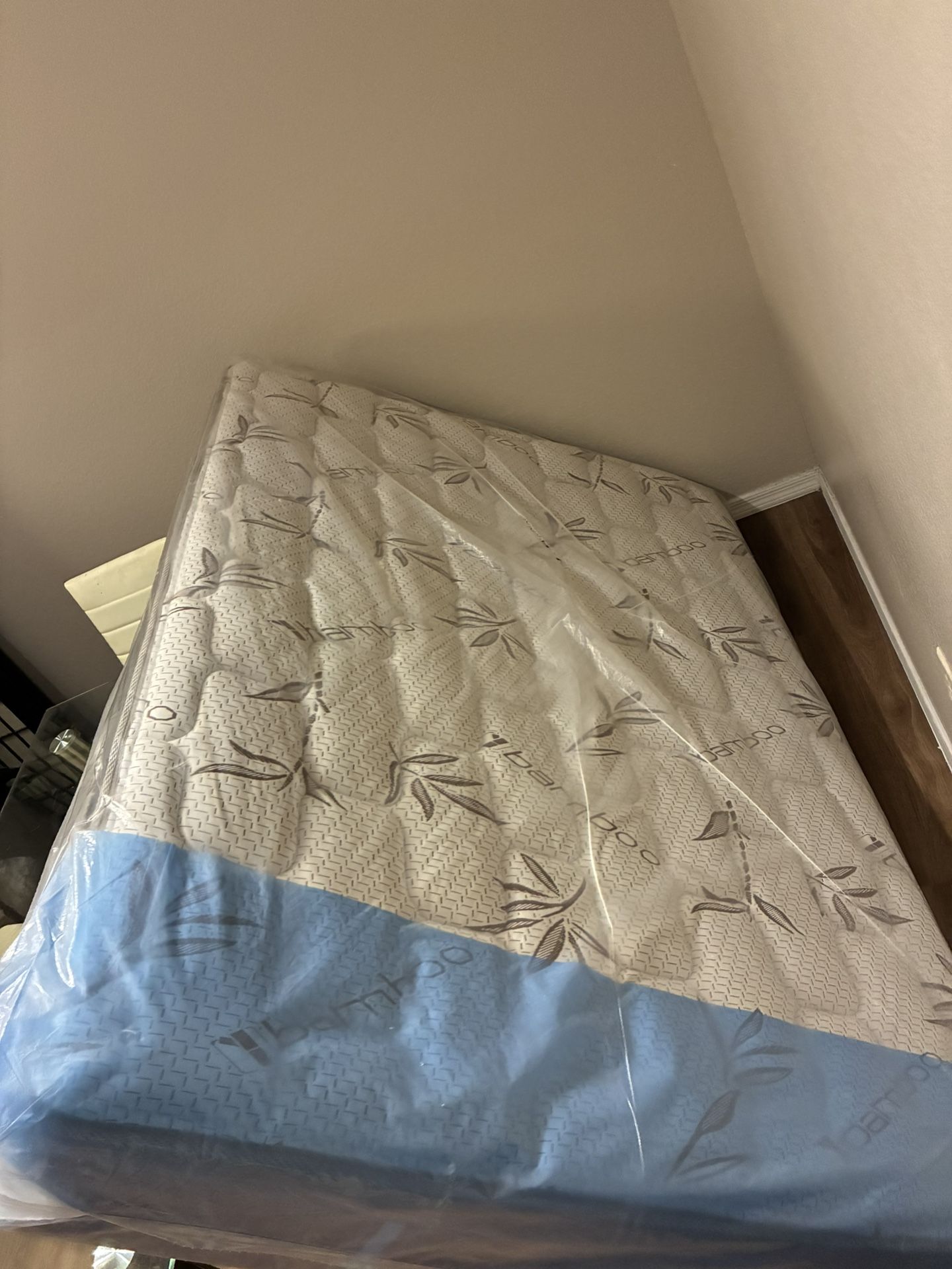 Full Size Bamboo Mattress With Plastic