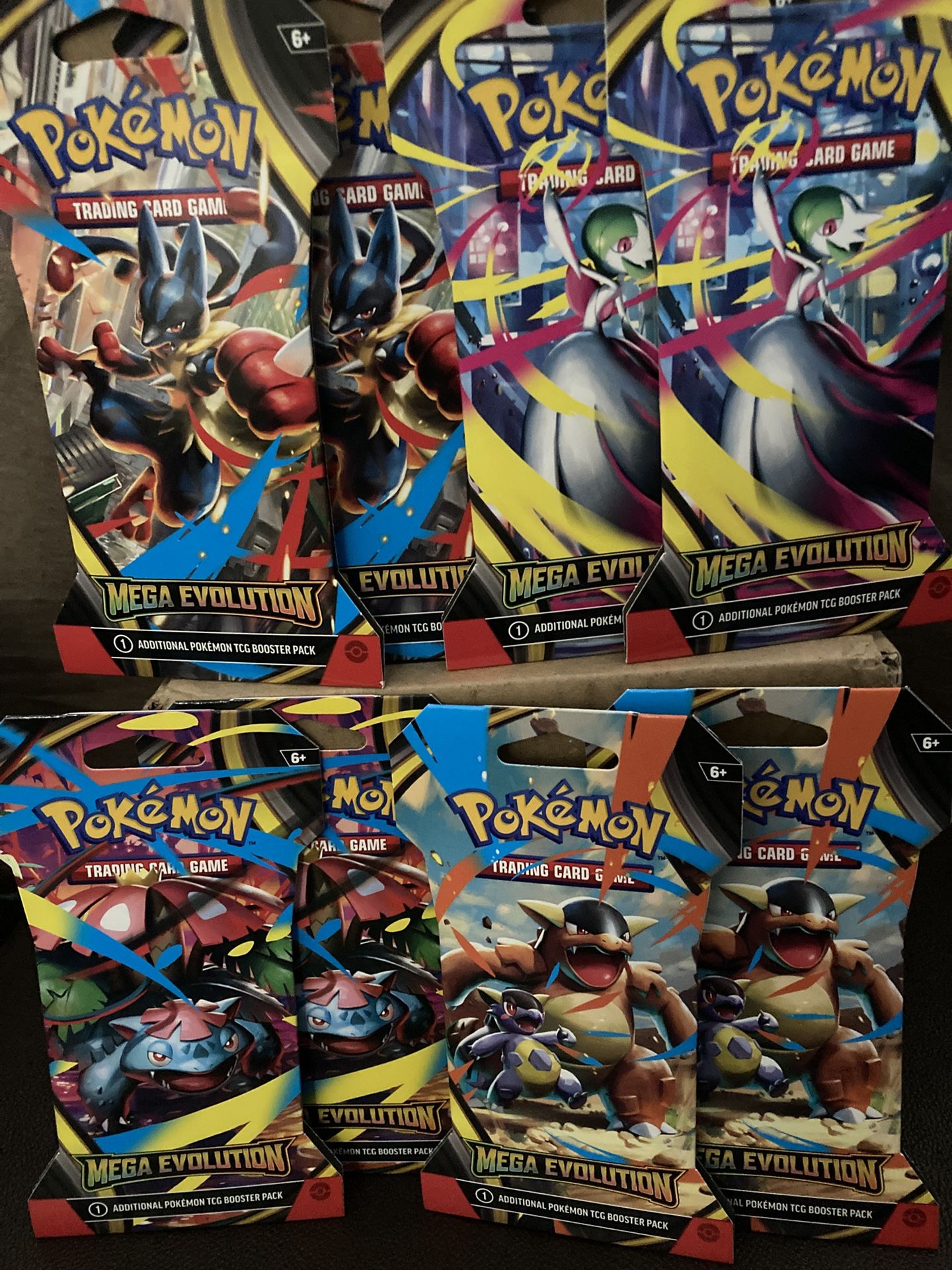 Pokémon Mega Evolution Sleeves 