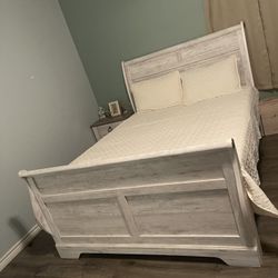  Set de Recamara  Queen  Con Colchones /Queen Bedroom Set With Mattresses