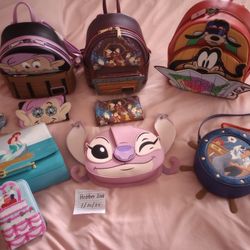 Loungefly Mini Backpack And Wallet 